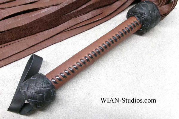 Chocolate Brown Elk Flogger